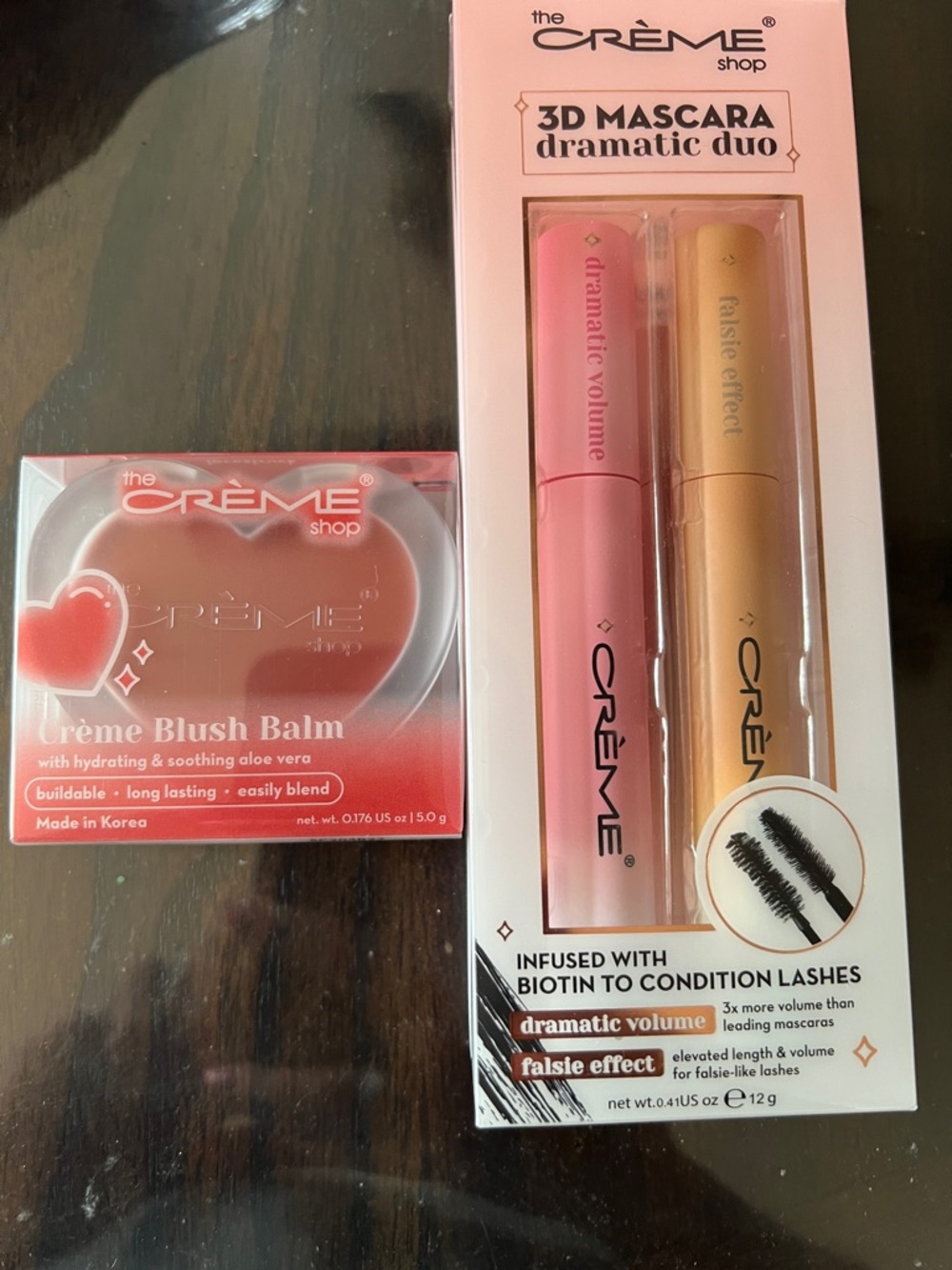 3D Mascara Dramatic Duo - and Blush lot. The Creme Shop